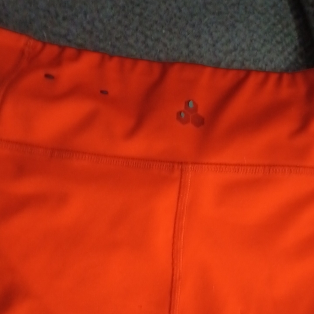 Women's Orange Xl Tex Gear Bike Shorts - Picture 4 of 5